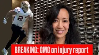 BREAKING NEWS - CMC suddenly on the 49ers practice report 