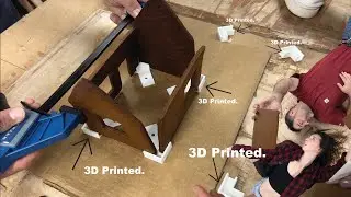 3D Printer-Aided Gingerbread House Assembly