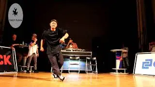Bboy Katsu One (Mighty Zulu Kingz/ All Area). Footwork showcase. King of College 2018