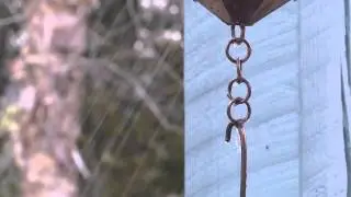 Handmade Metal Umbrellas Rain Chain:Plow & Hearth