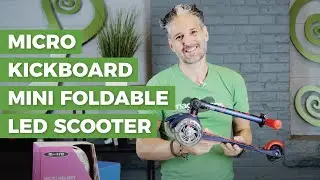 Micro Kickboard Mini Foldable LED Scooter | Best Ride-on Toys | Magic Beans Reviews