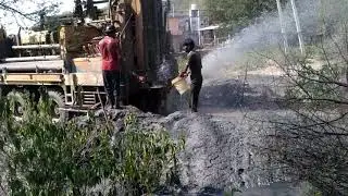 High Pressure Water From Boring..🙆🙆