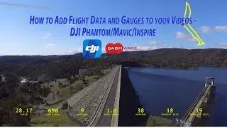 How to Add Flight Data and Gauges to Your Videos - DJI Phantom/Mavic/Inspire - Dashware