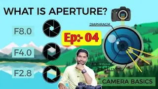 What is Aperture in Camera !! Camera Settings Aperture Control and Depth of Field ! by PnV Education