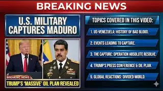 Trump's Plan to Control Venezuela's Oil After Maduro Capture #breakingnews #dailynews