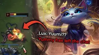 yuumi goes afk mid fight??😭 #leagueoflegends #league #leagueoflegendsclips #shorts #league shorts