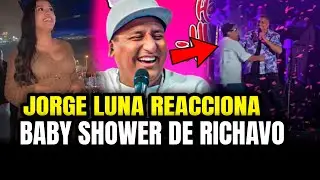 JORGE LUNA REACCIONA AL BABY SHOWER DE RICARDO MENDOZA &iexcl;REVELACI&Oacute;N!