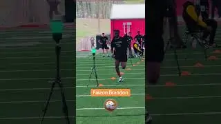 Faizon Brandon 40 yard dash #Elite11 #recruiting #vols