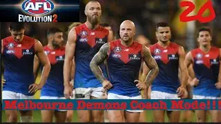 EMBARRASSING MYSELF AGAINST THE SWANS!!! AFL Evolution 2 Melbourne Demons Coach Mode Episode 20!!!