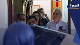 شاهد.. لحظة اقتحام وافراغ مكتب المحامي والنقيب السابق محمد زيان
