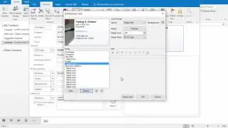 .1Practice Add vcard in Outlook Automatically