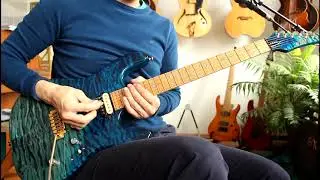 Guitar Lesson - Blues Lick with Alienadin (notes and picking)