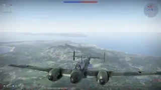 War Thander, игра на Bf.110C-4 и Do.17Z-7! 8 фрагов!