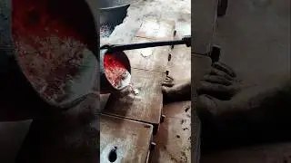 #shoet Mesmerizing Metal Pour Over Sand - Truly Amazing!