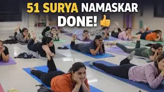 51 Surya Namaskar Challenge Complete 💪 | Women Yoga Class | Yogdwar Yoga