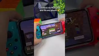 Every Minecraft player needs this 🔥🤯 #minecraftmobile #minecraftpe #minecraft #controller