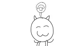 🍄 Poisonous mushrooms! 毒きのこ Cat prevents eating cheeseburger #animation