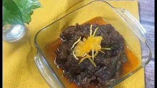 Mutton Curry Recipe | Mutton Kasha recipe | Mutton Curry With Orange Juice