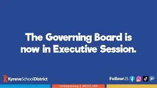 11-03-2025 Kyrene Governing Board Executive Session