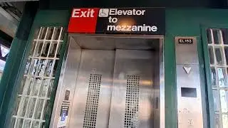 Staley hydraulic glass elevator at the Gun Hill Road 2, 5 station (Bronx, NY)