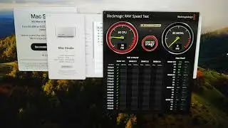 Blackmagic Raw Speed Test - Mac Studio 2023 (Apple M2 Max)