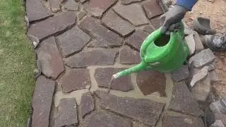 Naturstein leicht verfugen