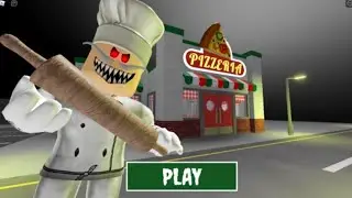 ESCAPE PAPA PIZZA'S PIZZERIA SCARY OBBY! Roblox Gameplay Walkthrough