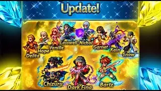 FFBE Fr - Majin Fina, Chizuru & Bartz UP !!! [ Brave Exvius Am&eacute;lioration Review ]