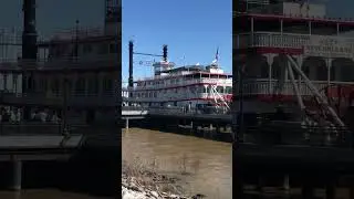 A Beautiful Day Out For A Jazz Cruise On The City Of New Orleans Riverboat! #cruise #nola #shorts