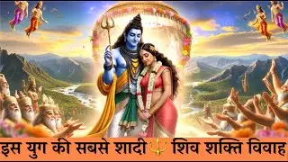 इस युग की सबसे दिव्य शादी– शिव शक्ति विवाह | Is Yug Ki Sabse Badi Shaadi–Mahadev Parvati ka Vivaah