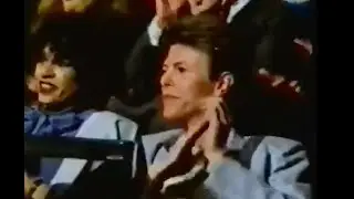 David Bowie - British Rock and Pop Awards - Bowie In The Audience - UK TV - 24 February 1981
