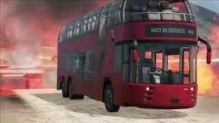 Mobil vs Barrel Explosive & River #carsvs #beamngcrashes #carcrashcompilation #bustingkat