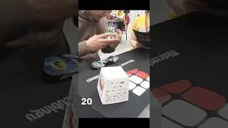 Kostka Rubika bez patrzenia 55.94 s. Mistrzostwa Polski 2024