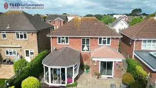 Victorian Roof Transformation with Tapco Slate in Barton On Sea | Tiled Roof Conservatories