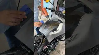 Royal Enfield Hunter 350 ppf #lamination #hunter350ppf