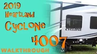 2019 Heartland Cyclone 4007 Walkthrough - 54 Nights RV