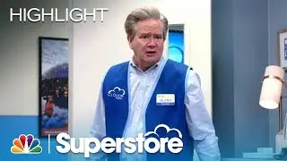 Glenn's Freak Out in Amy's Office - Superstore (Episode Highlight)