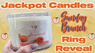 Jackpot Candle Ring Reveal - Sunday Brunch Candle!
