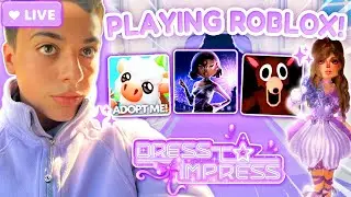 🔴PLAYING NEW ROBLOX ADOPT ME UPDATE W VIEWERS!! + GIVEAWAYS! Roblox