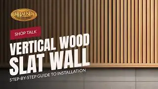 Step by Step: How to Install a Wooden Slat Wall (Shop Talk)
