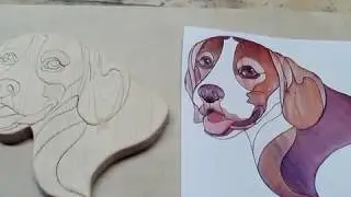 Intarsia Beagle - 2012