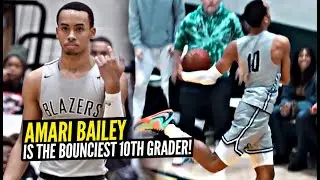 Amari Bailey Is A SUPER Athletic 5 Star Sophomore!! FULL Sierra Canyon Sophomore Season Highlights!