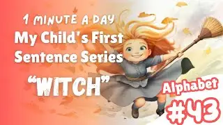 W is for Witch 🧙&zwj;♀️ | Learn Letter W Sounds | Fun English for Kids