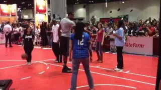 Eva With Dwight Howard At Jam Session