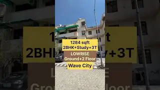 LOWRISE Flats in Wave City Ghaziabad #wavecity #3bhkflatsinghaziabad #lowriseflats #flatsneardelhi