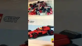 Unboxing LEGO #60443 CITY Formula 1 F1 series: Pit Stop & Pit Crew with Ferrari car