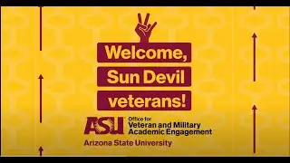Welcome to ASU, Sun Devil Veterans!