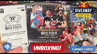 OP09 Emperors in the New World - 2nd Anniversary Set! - OPENING! - One Piece Card Game