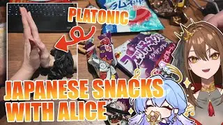 PLATONIC JAPANESE SNACKS TASTE TESTING WITH ALICE (@alicehimora ) IN JAPAN!!