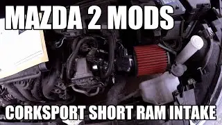 Mazda 2 mods - Corksport Short Ram Intake installation